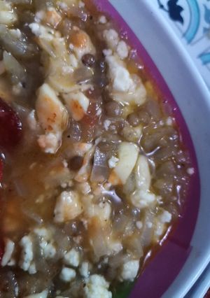 Una foto de Sopa de cebolla