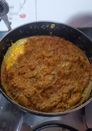 टमाटर प्याज़ मलाईदार (tamatar pyaz malaidar recipe in Hindi) रेसिपी मुख्य फोटो