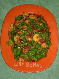 Foto resep Oseng Buncis Udang Saus Tiram