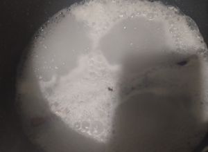 Una foto de Atole de galleta María