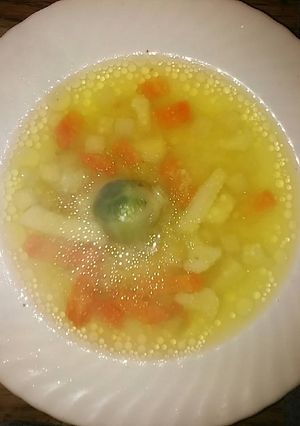 Gyors zöldségleves recept fotója