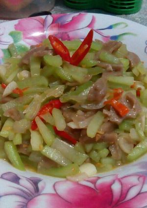 Foto resep Tumis labu siam simple ala wizi