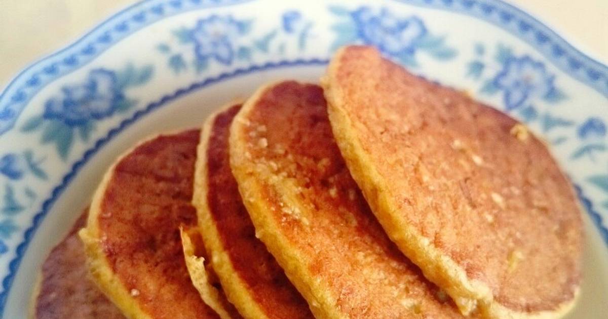 Hướng dẫn thực hiện bánh Pancake chuối - yến mạch thơm và ngon ăm ắp dinh cơ dưỡng