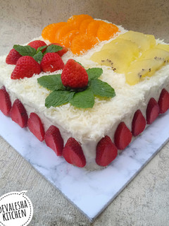 Foto resep SpongeCake with Cream Cheese (untuk Cake Ulang Tahun)