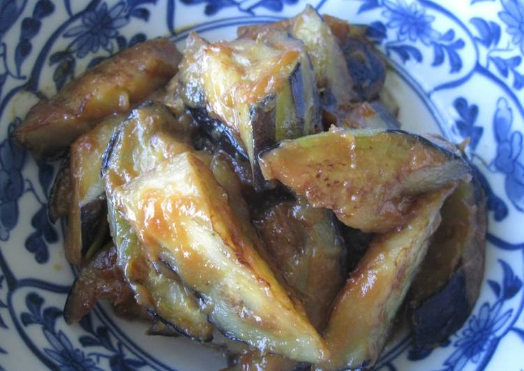 Recipe of Perfect Sweet Miso Eggplant