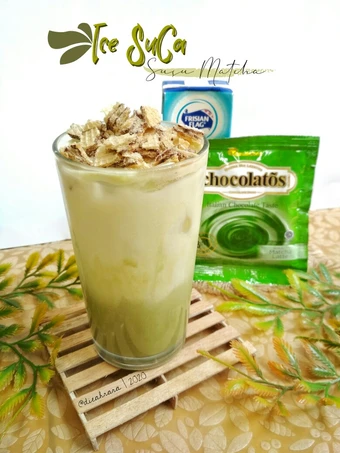 Langkah Gampang Menyiapkan Resep Ice Suca (Susu Matcha) 🍹 yang Menggugah Selera Anti Ribet, Uenak Banget
