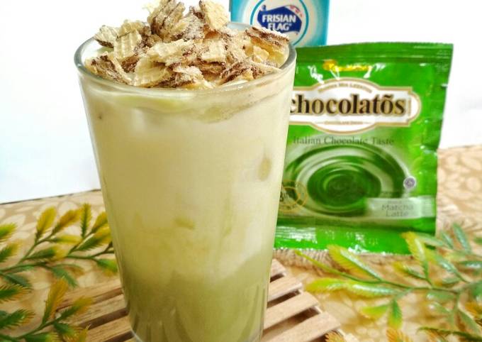 Langkah Mudah untuk Menyiapkan Ice Suca (Susu Matcha) 🍹 yang Bisa Manjain Lidah