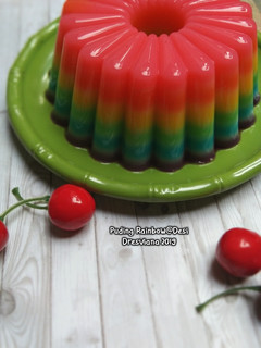 Foto resep Puding rainbow
