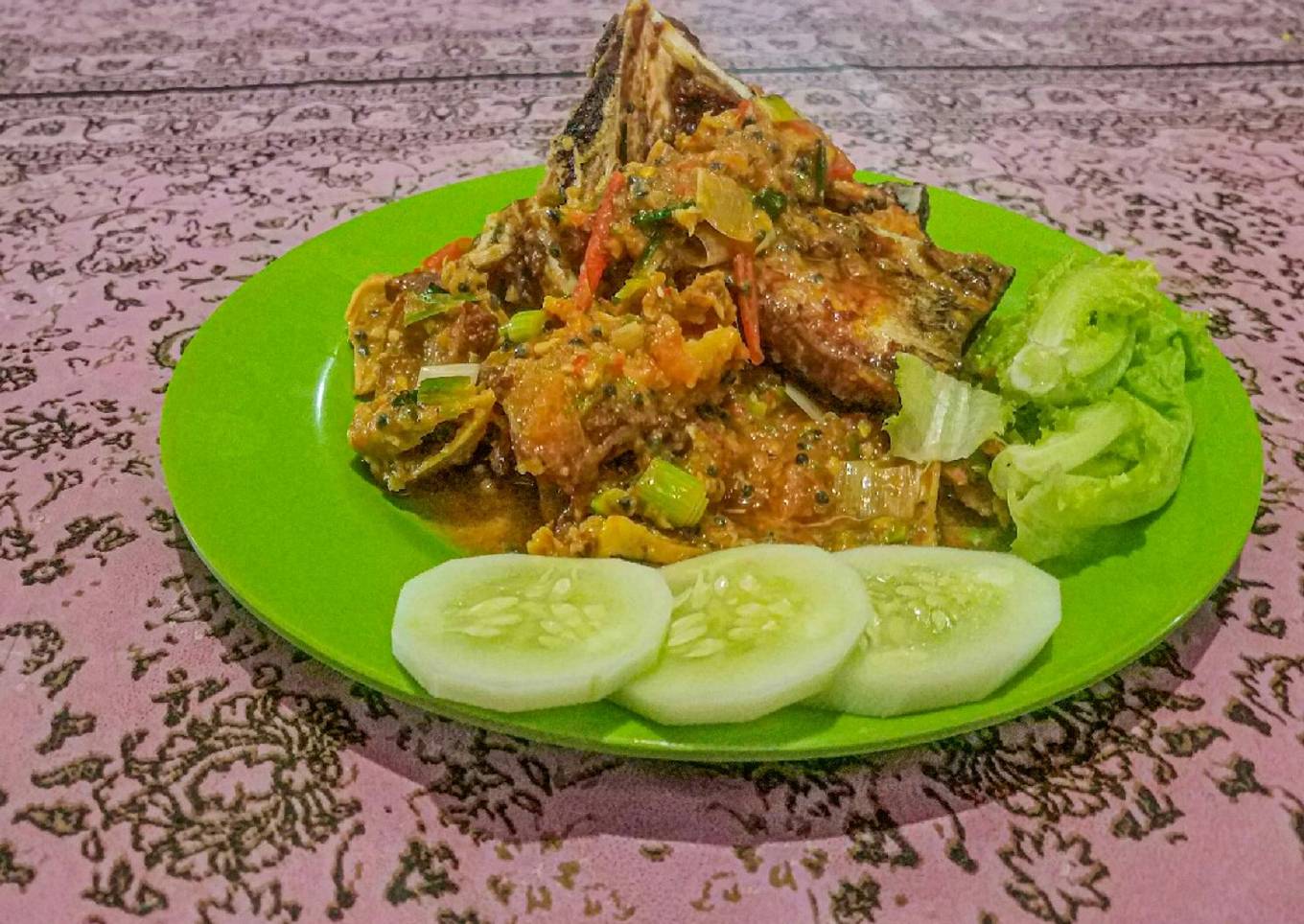 Iga goreng sambal cekala (medan)