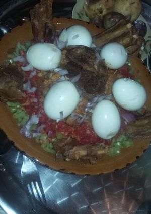 صورة لوصفة شخشوخة بسكرية حارة