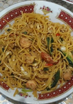 Foto resep Mie goreng jawa udang original
