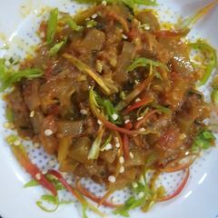 A picture of Lauki masala.
