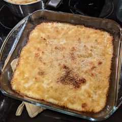 A picture of Decadent Macaroni & Cheese.