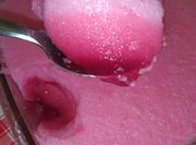 Una foto de postre rápido de manzana