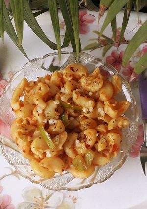 मेक्रोनी (macaroni recipe in Hindi) रेसिपी मुख्य फोटो