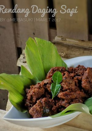 Foto resep Rendang daging sapi