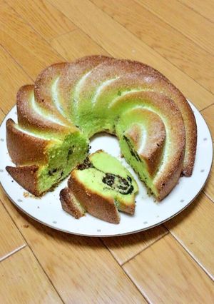 Foto resep Marmer cake choco pandan