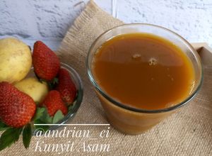 Foto resep Kunyit Asam