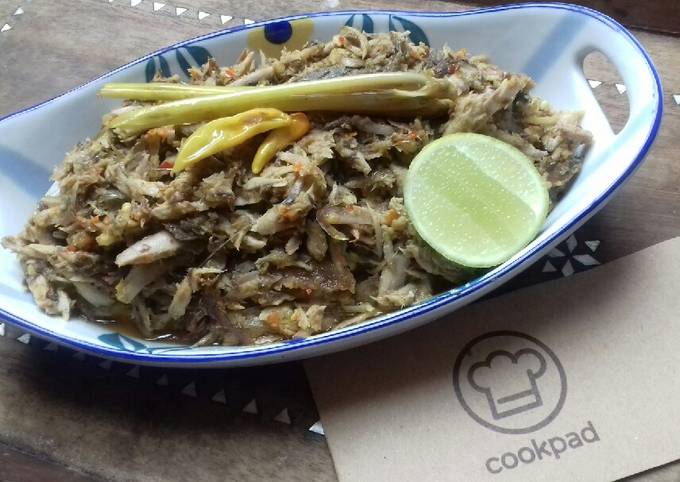 Resep Ikan Tongkol Suwir Bumbu Betutu Anti Gagal