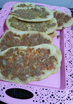 صورة لوصفة صفيحة شامية