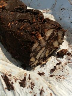 Foto di Salame di cioccolato senza uova
