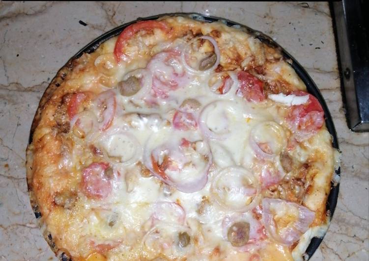 Chicken Tikka Pizza 🍕
