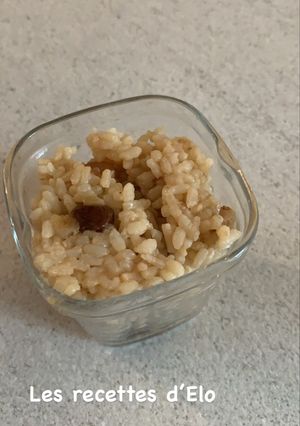 Une photo de Riz au lait vegan au Cookeo
