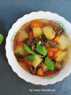 Foto resep Marak Lahma (Sup Daging Khas Arab, tanpa santan)