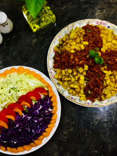 عکسی از دستور ماکارانی با گوشت (اسپاگتی)