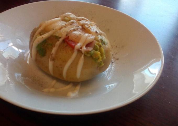 Recipe of Award-winning Tiegan&#39;s stuffed potato&#39;s