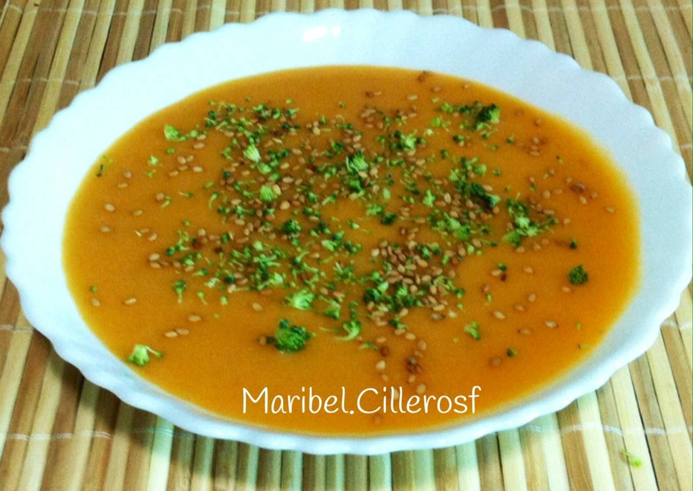 Crema de calabaza súper rica
