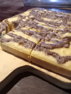 Una foto de Torta marmolada en essen flip