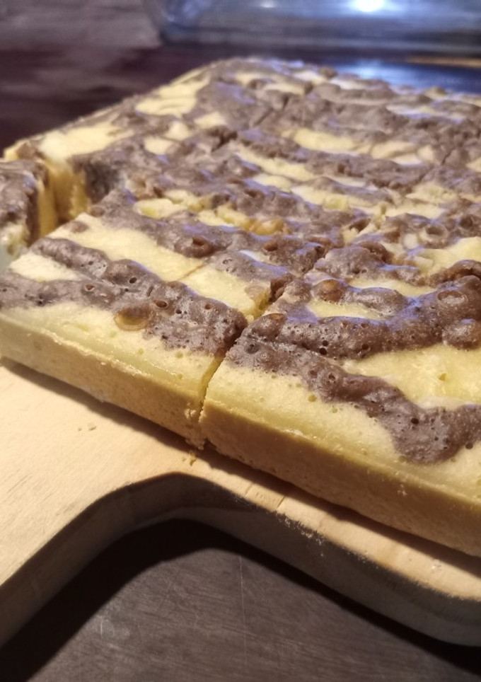 Una foto de Torta marmolada en essen flip