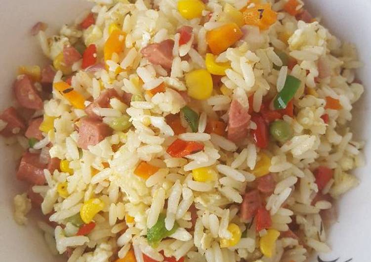 Steps to Prepare Speedy Stir fry fried rice