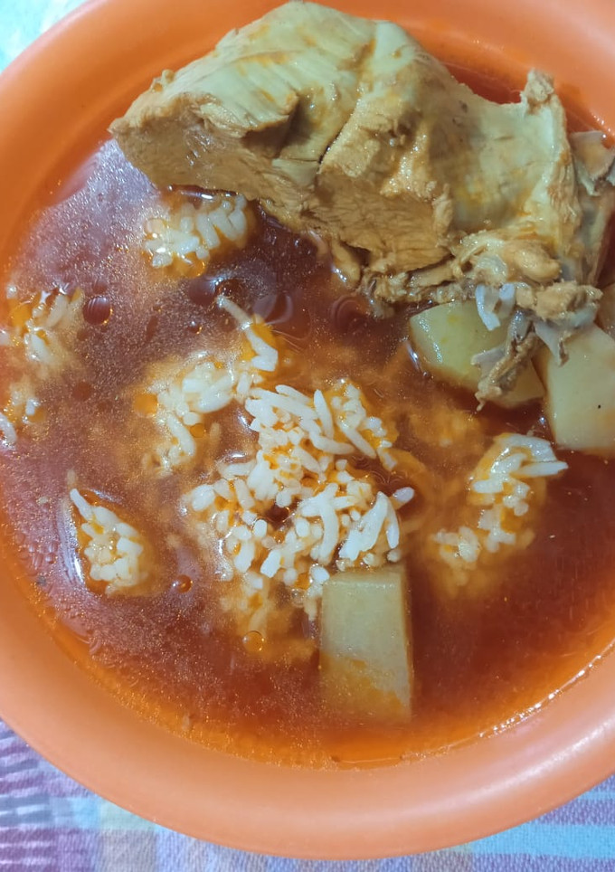 Una foto de Tesmole de pollo