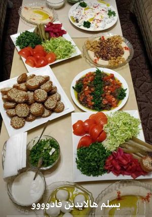 صورة لوصفة فلافل شاميه