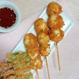 Kushiage/kushikatsu (sate tusuk telur puyuh)
