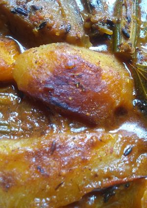 A picture of Mix veg curry.