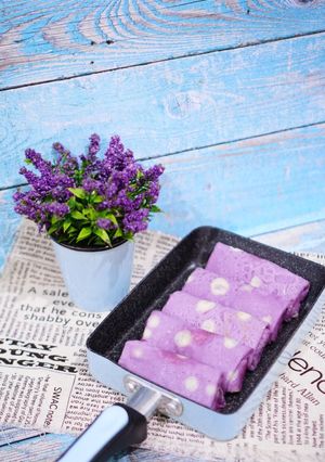 Foto resep Dadar Gulung Polkadot