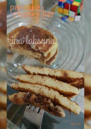 Foto resep pancake chunky bar