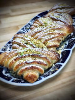 Una foto de Sfogliatelle con nutella de pistacho casera