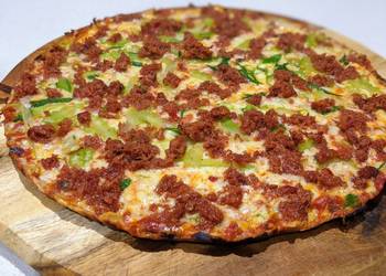 How to Cook Tasty Keto corned beef pizza