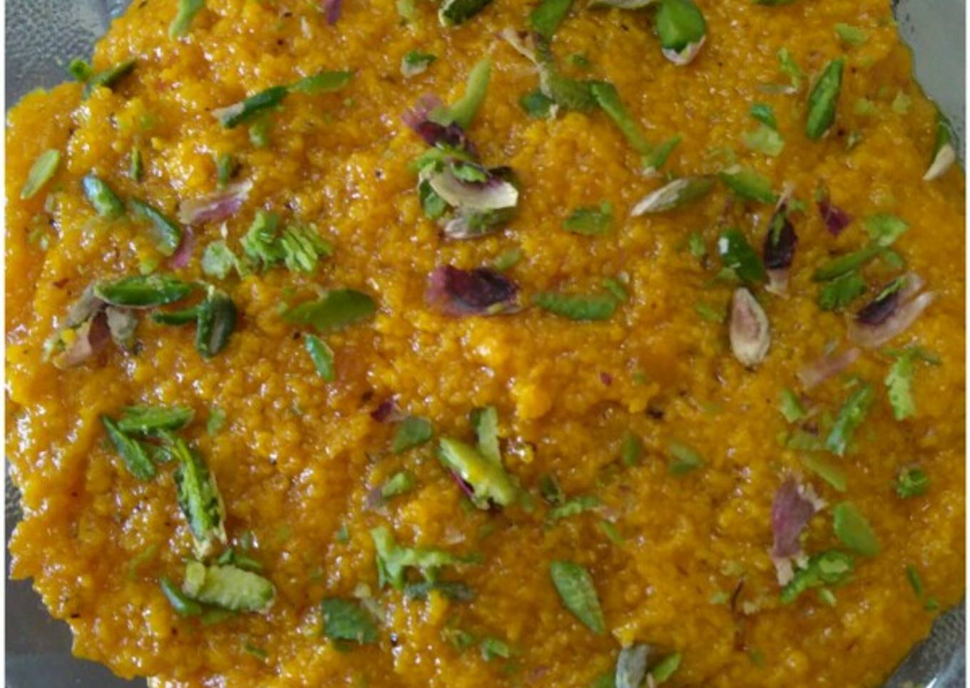 Exotic mango kalakand