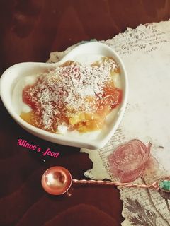 عکسی از دستور بستنی میوه ای رژیمی