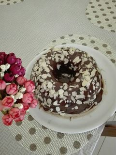 صورة لوصفة كيكة الشوكولاته