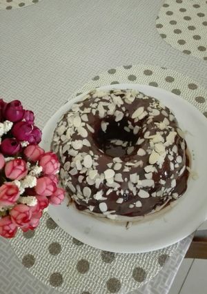صورة لوصفة كيكة الشوكولاته