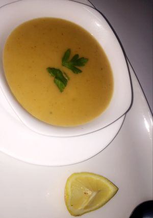 صورة لوصفة شوربه العدس
