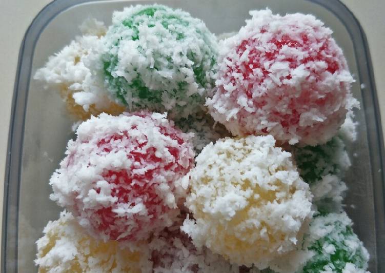 resep cara mengolah 013. BOLA" SINGKONG PELANGI