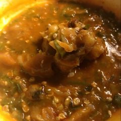A picture of Okra soup.