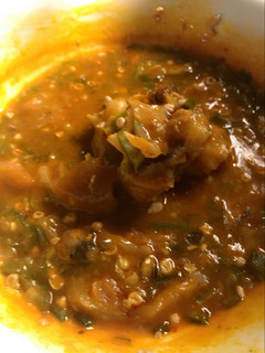 A picture of Okra soup.